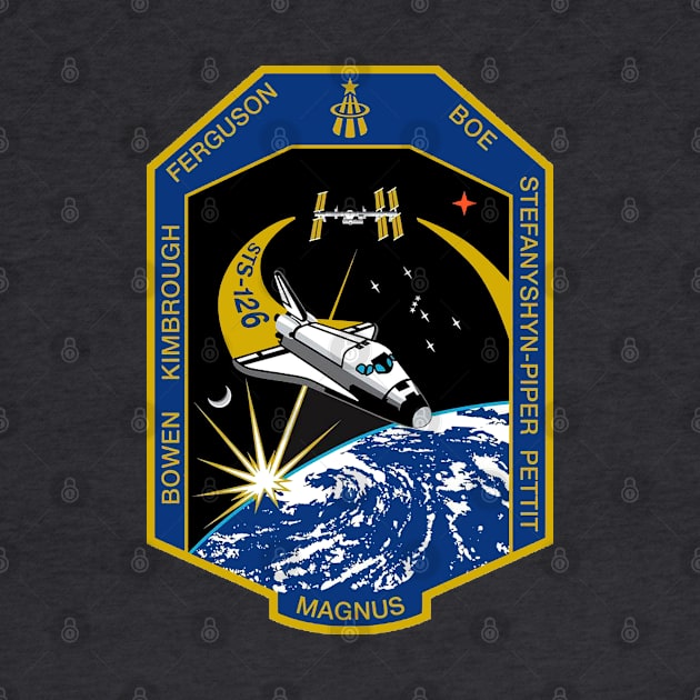 STS-126 Mission Patch by Spacestuffplus